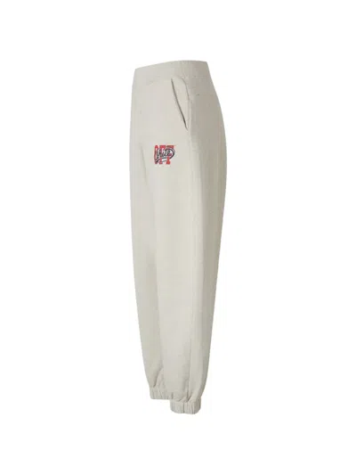 Off-white Logo-print Track Pants In White