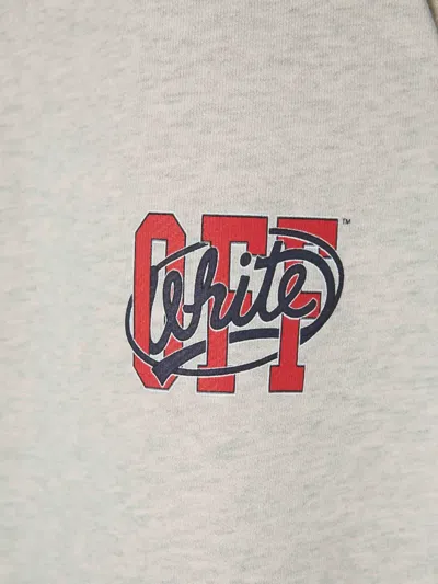 Off-white Logo-print Track Pants In White
