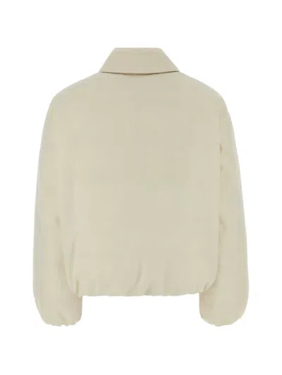 Jil Sander Down Jacket 25 In Neutral