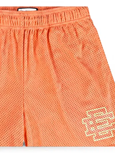 Eric Emanuel Ee Basic Mesh Shorts In Orange