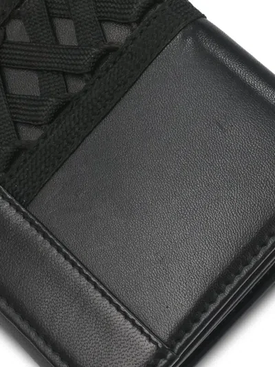 Pre-owned Dior 2003 Admit It Wallet In Black