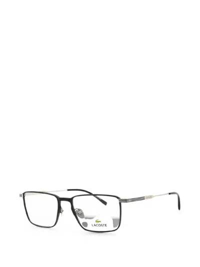 Lacoste Rectangle-frame Glasses In Black