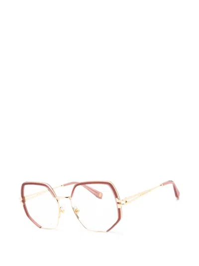Marc Jacobs Geometric-frame Glasses In Multi