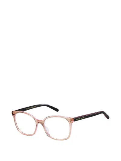 Marc Jacobs Rectangle-frame Glasses In Pink