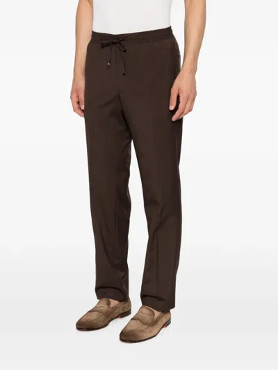 Corneliani Drawstring-waist Trousers In Multi
