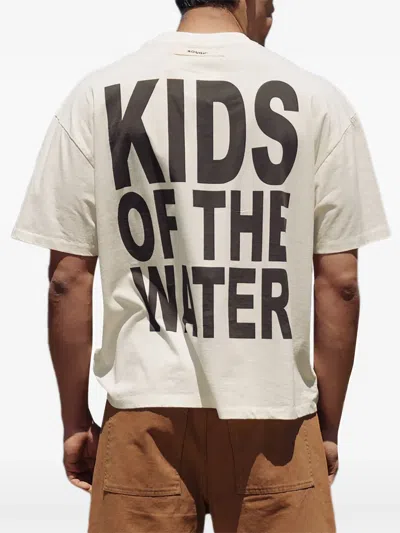 Rough Boxy T-shirt In White