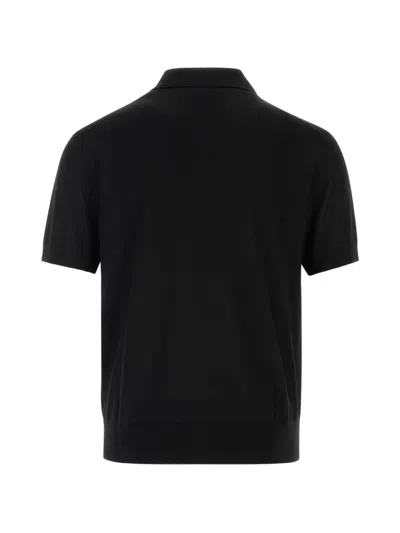 Dsquared2 Dsquared D2 Upside Down Polo In Black