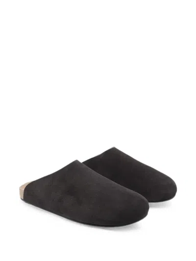 The Row Hudson Two Slip-ons In Animal Print