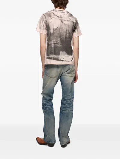 Acne Studios Tromp-l'œil T-shirt In Multi
