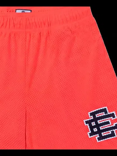 Eric Emanuel Ee Basic Mesh Shorts In Orange