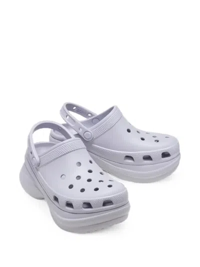 Crocs Bae Platform Clogs In Gray