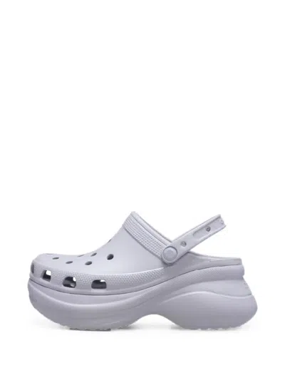 Crocs Bae Platform Clogs In Gray