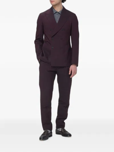 Antonio Marras Straight-leg Tailored Trousers In Brown