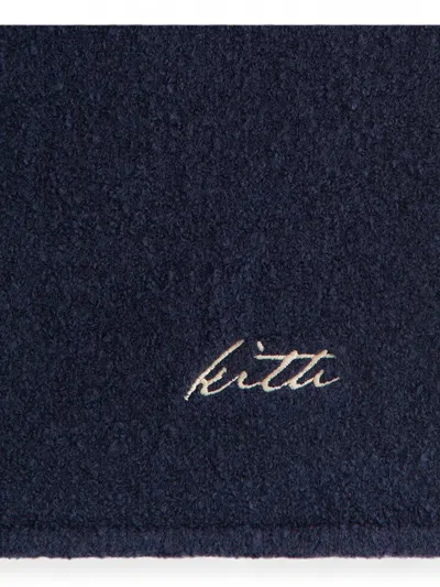 Kith Avyn Embroidered Shorts In Blue