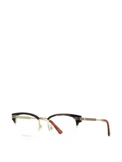 Gucci Square-frame Glasses In Multi