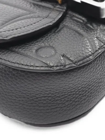 Pre-owned Dior 2000s Saddle Gravity Messenger Bag In Black