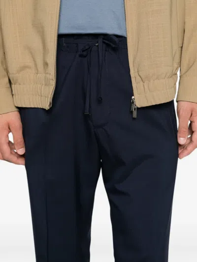 Corneliani Elasticated-waistband Trousers In Multi
