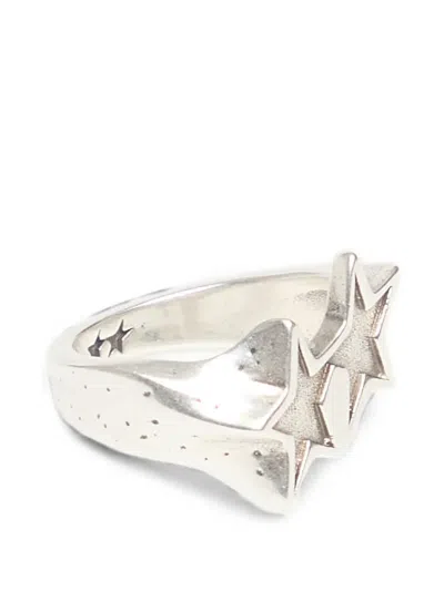 Twojeys Tilted Icon Ring In Silver