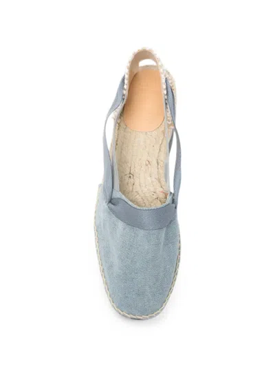 Castaã±er Woven-panel Espadrilles In Blue