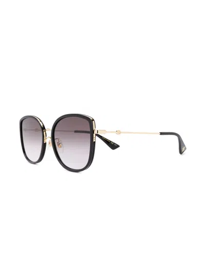 Gucci Oversized-frame Sunglasses In Black