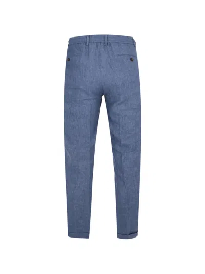 Gran Sasso Drawstring Pleated Trousers In Multi