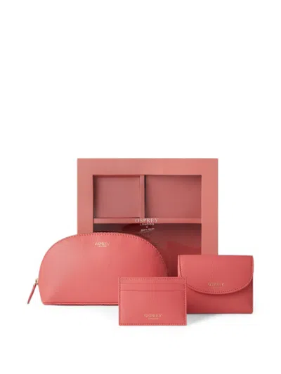 Osprey Logo-stamp Accessory Set In Pink