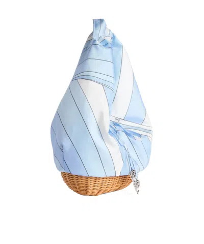 Pucci Picnic Bag In Blue