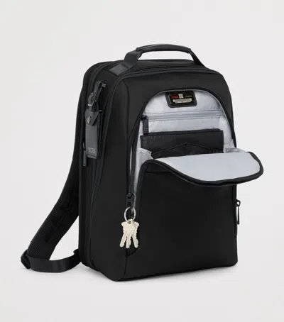 Tumi Alpha 4 Medium 15” Expandable Backpack In Black