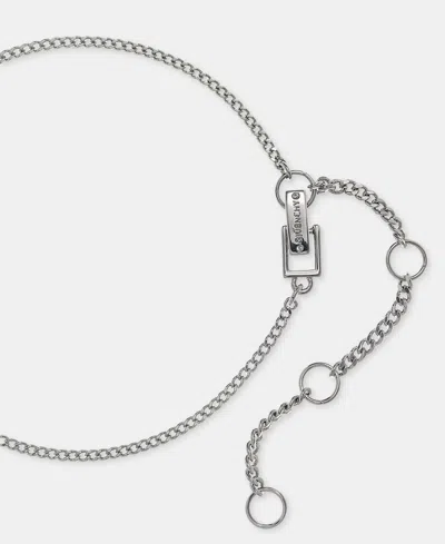 Givenchy Pave Cluster Statement Necklace, 16" + 3" Extender In White