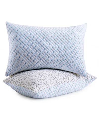 Unikome Cooling Memory Foam 2-pack Pillows, Queen In Multi