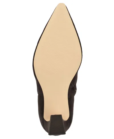 Nine West Todaye Bootie In Brown