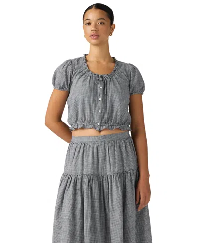 Levi's Plus Size Chiara Front Button Short-sleeve Blouse