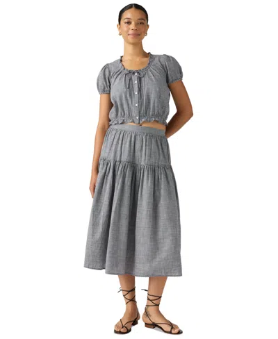 Levi's Plus Size Chiara Front Button Short-sleeve Blouse