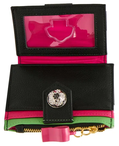 Betsey Johnson Goal Getter Snap Wallet In Multi