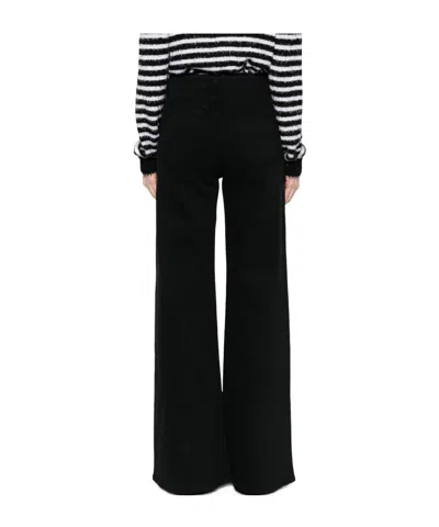 Khaite Belt-loop Jeans In Black
