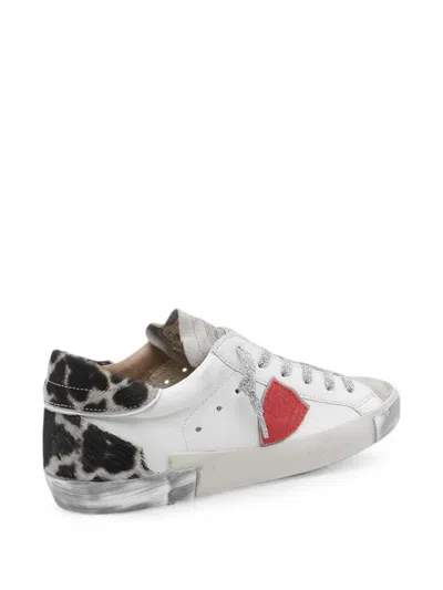 Philippe Model Prsx Leopard-print Sneakers In Multi