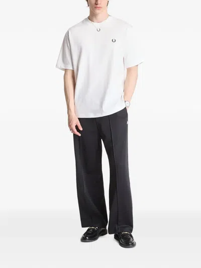 Fred Perry Logo-print T-shirt In White