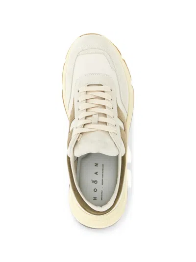 Hogan Hyperlight Logo-patch Sneakers In Multi