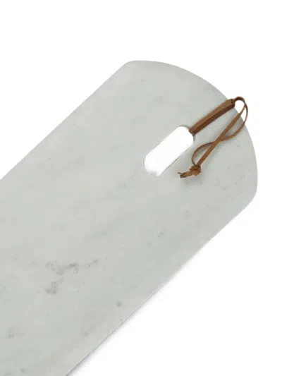 J-line Marble Rectangular Chopping Board In White