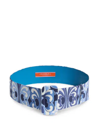 La Doublej Medium Belt 6cm In Multi