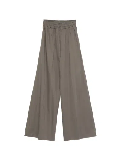 ELASTICATED DRAWSTRING TROUSERS