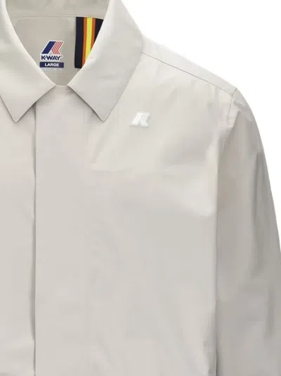 K-way Kenley Logo-patch Jacket In Multi