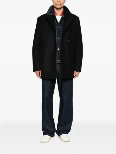 Isabel Marant Double-breasted Coat In Black