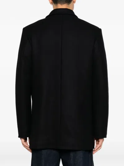 Isabel Marant Double-breasted Coat In Black