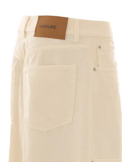 Haikure Belt-loop Jeans In Gray