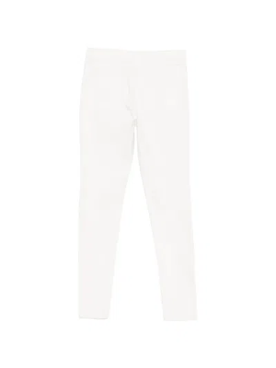 Eleventy Belt-loop Five-pocket Jeans In White