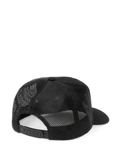 Y-3 Logo-patch Trucker Cap In Black