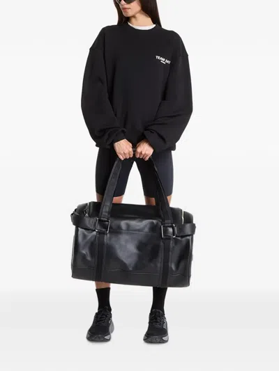 Represent 247 Team Oversized Sweater In Black