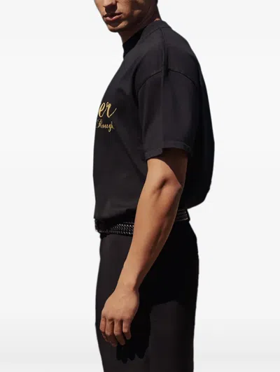 Rough Water T-shirt In Black
