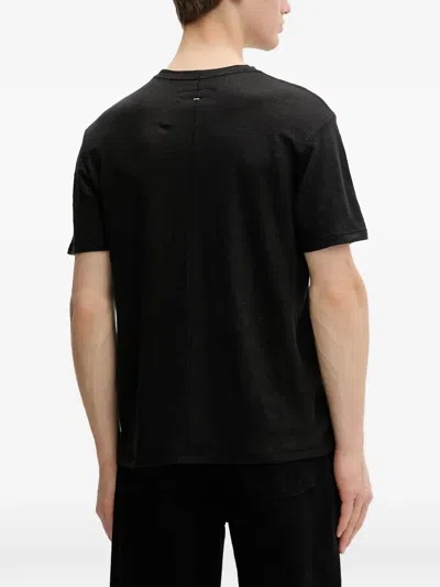 Rag & Bone Crew-neck T-shirt In Black